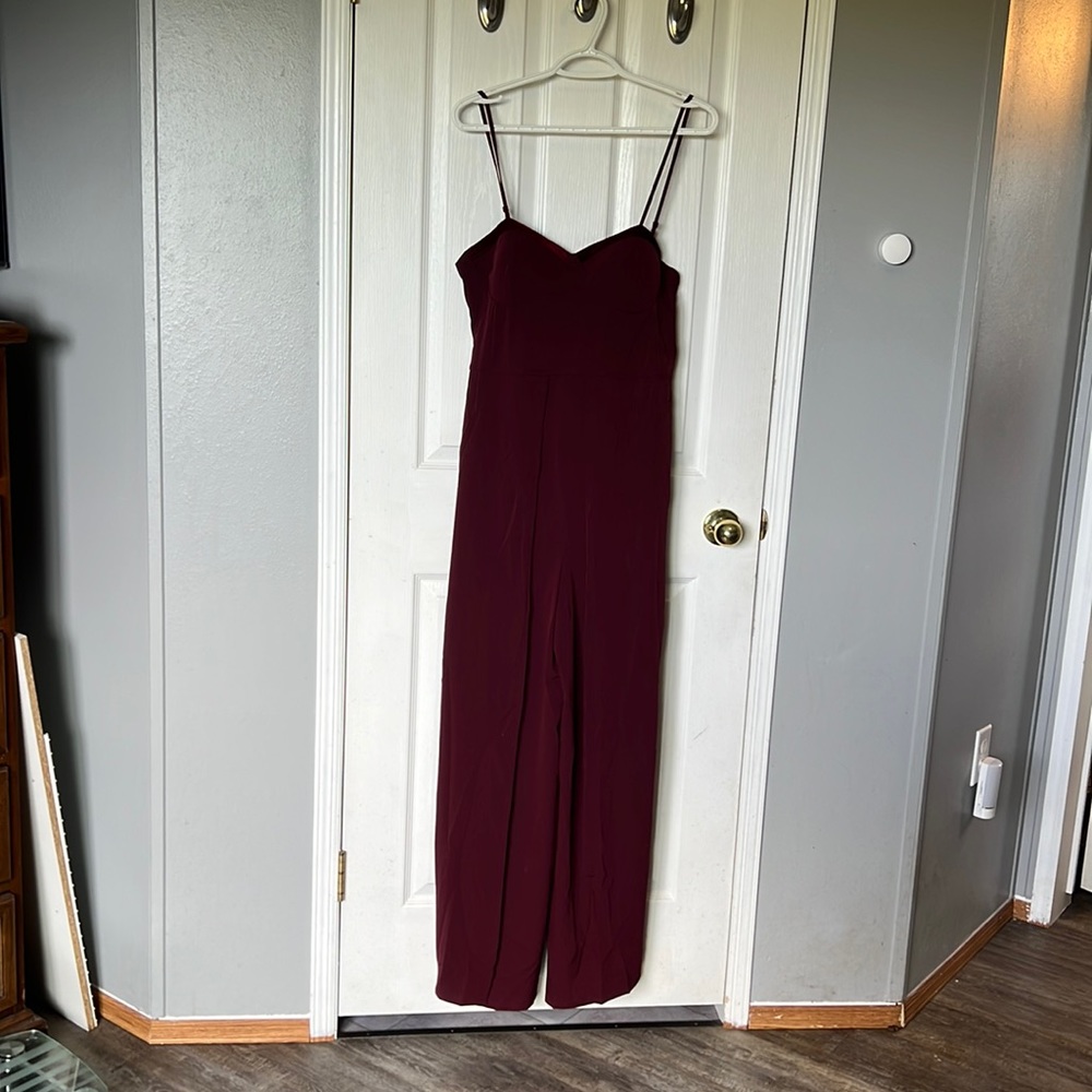 Jumpsuits with leg slits